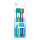 Escova Dental Kess Combo Supra Média 4 Unidades