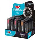 Escova dental macia condor trip cabeça m 24 unidades black edition