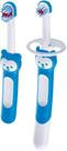 Escova Dental MAM Learn To Brush Azul 5+ Meses 2 unidades CO50521