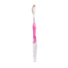 Escova Dental Média Cerdas Macias Cabo Borracha Soft Clean
