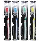Escova dental media com protetor de cerda colors craft - OM UTILIDADES