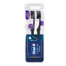 Escova Dental Oral-B 5 Ações com Carvão Advanced Macia 2 Unidades