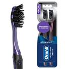 Escova Dental Oral-B 5 Ações com Carvão Advanced Macia 2 Unidades Escova Dental Oral-B 5 Ações com Carvão Advanced Macia 2 Unidades