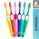 Escova Dental TePe Supreme Soft 6 unidades