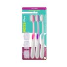 Escova dentes kess extreme macia kit com 3 ref 2101