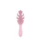 Escova desembaraçadora de cabelo, escova úmida, verde, rosa