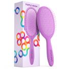 Escova desembaraçadora FRAMAR para cabelos cacheados, roxo úmido/seco