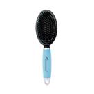 Escova Dupla German Hart Gel Azul para Cães - Tamanho G