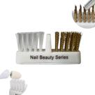 Escova Dupla para Limpeza de Brocas