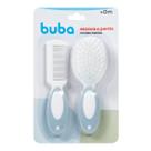 Escova e Pente Cerdas Macias Azul Buba Escova e Pente Cerdas Macias Azul Buba