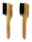 Escova e pente de bigode Pocket Sampling 2 em 1 (pacote com 2) da Green Beard Grmng Boar Bristle & Bamboo