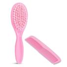 Escova e pente infantil color - rosa - Petita