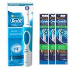 Escova Elétrica Oral-B Vitality Precision Clean - 220v + 3 Refil Cross Action
