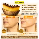 Escova Facial skincare Drenagem Linfática Modeladora Reduz Inchaço Rosto com Case Protetor Escova Facial skincare Drenagem Linfática Modeladora Reduz Inchaço Rosto com Case Protetor