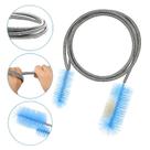 Escova Flexivel 1,5m limpeza de Mangueira Filtros Externos Cânister e Ultravioletas De Aquários e Lagos