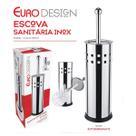 Escova Inox Steel Para Limpar Vaso Sanitário Banheiro Euro