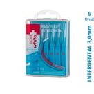 Escova Interdental Azul 3.0mm 6 unidades Edel White