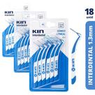 Escova Interdental KIN Cônico 1,3mm 18 unidades Escova Interdental KIN Cônico 1,3mm 18 unidades