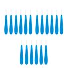 Escova Interdental Limpeza Prótese e Aparelho Dental 18 unid Escova Interdental Limpeza Prótese e Aparelho Dental 18 unid