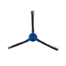 Escova Lateral para Smart Robô Aspirador Positivo Casa Inteligente - Compacta e Leve - Cor Preto/Azul