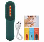 Escova Limpeza Facial Led Photon Vibração Sônica Massageador