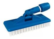 Escova Macia Com Suporte Azul Mvse70az Limpeza Bralimpia
