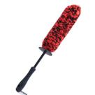 Escova microfibra limpeza p/ furo de rodas grossa curvavel sgt