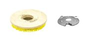 Escova NYLON 300 mm COM Flange Para Enceradeiras CLEANER. Allclean e Bandeirantes Entre Outras