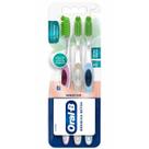 Escova Oral-B Sensitive Gengiva Detox com 3 Unidades