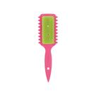 Escova P/ Cabelos Cacheados Ricca Flex Fita Rosa
