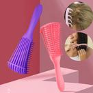 Escova Para Cabelo Cacho Pente Polvo