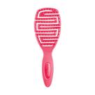 Escova para cabelo maya cor rosa dompel
