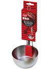 Escova para churrasco com molheira de aço inoxidável Tablecraft BBQPBR Escova para churrasco com molheira de aço inoxidável Tablecraft BBQPBR