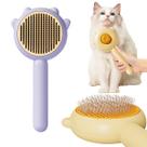 Escova para cuidar de animais de estimação Fiopet Magic Self-Cleaning Slicker Comb