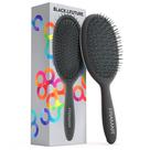 Escova para desembaraçar cabelos encaracolados Framar Elegant Detangler Black
