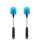 Escova para garrafas de água MOSOLAN em aço inoxidável 33 cm, pacote com 2