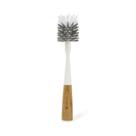 Escova para garrafas Full Circle Clean Reach Bamboo Handle branca