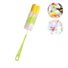Escova Para Lavar Copos Taças Mamadeira Garrafas Verde 33cm