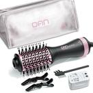 Escova para secador de cabelo DAN Dual Voltage 110V-240V Travel 4 em 1
