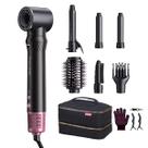 Escova para secador de cabelo Ferramenta de modelagem de secagem rápida 7 em 1 CrazyMar