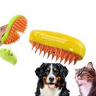 Escova Pet 3 em 1 a Vapor Massageadora Removedora de Pelos Gato e Cachorro Desembaraça Cerdas Macias Remove Pelo Cães e Gatos Pets Recarregável Escova Pet 3 em 1 a Vapor Massageadora Removedora de Pelos Gato e Cachorro Desembaraça Cerdas Macias Remove Pelo Cães e Gatos Pets Recarregável