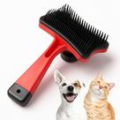 Escova Pet Rasqueadeira Autolimpante Tira Pelos Cães Gatos Escova Pet Rasqueadeira Autolimpante Tira Pelos Cães Gatos