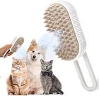 Escova Pet Vaporizada 3 em 1 Massageadora Tira Pelo Pets Gato Cachorro Cães Gatos Multifuncional Recarregável Dobrável Remove Pelos Soltos Emaranhados