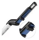 Escova Prancha Alisadora Modeladora Barba Cabelo Masculino