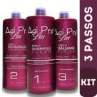 Escova Progressiva Agi Pro Liss 3 Passos