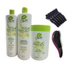 Escova progressiva babosa hair therapy use me 2x1L + Btox hair therapy 1kg