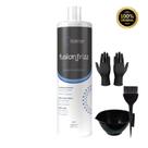 Escova progressiva brscience fusionfrizz organic 1 Litro