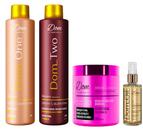 Escova Progressiva Dom Two Profissional Mascara Óleo