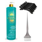 Escova Progressiva Realinhamento Termico Brazilian Essential 1L Souple Liss