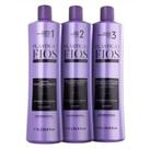 Escova Progressiva Selagem Térmica Dos Fios Kit Profissional